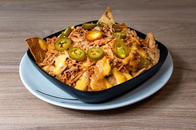 Nachos con Pierna