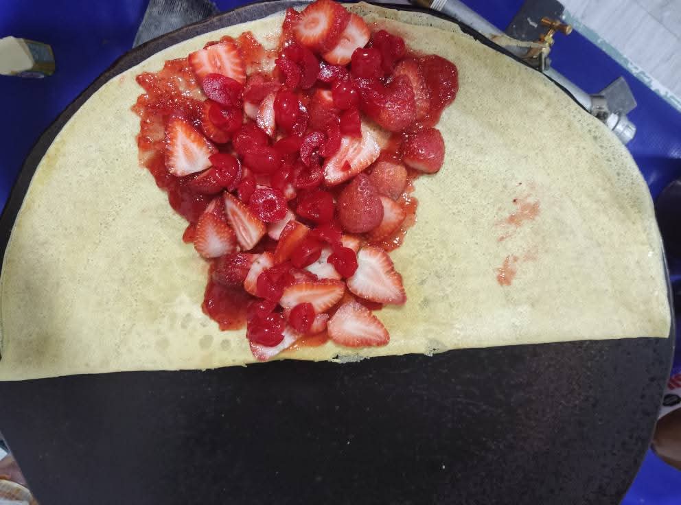 Crepa Mixta De Frutos Rojos