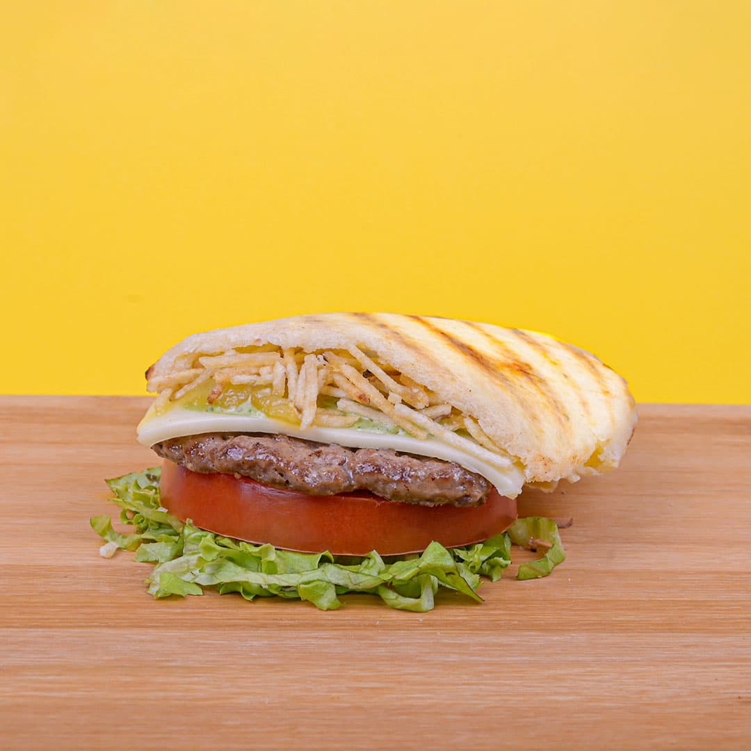 Arepa Hamburguesa