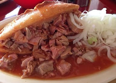 Torta Ahogada de Carnitas