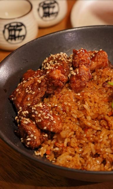 Teppan Arroz Pollo