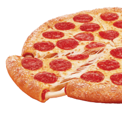 Pizza Super Cheese Rellena de Pepperoni