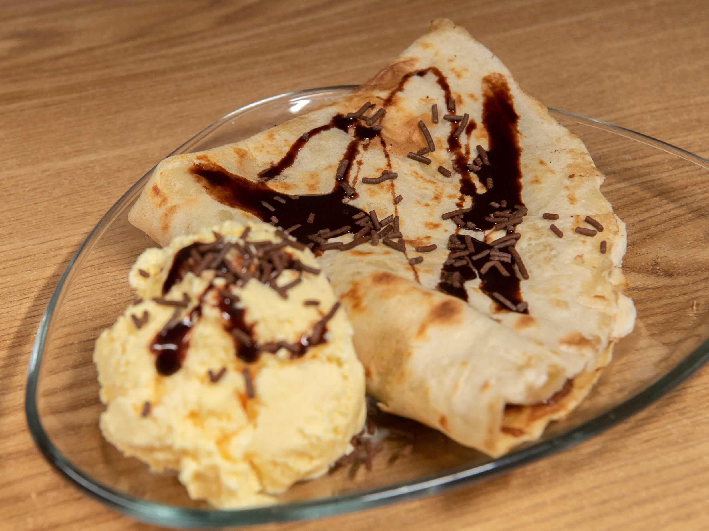 Crepa Con Helado