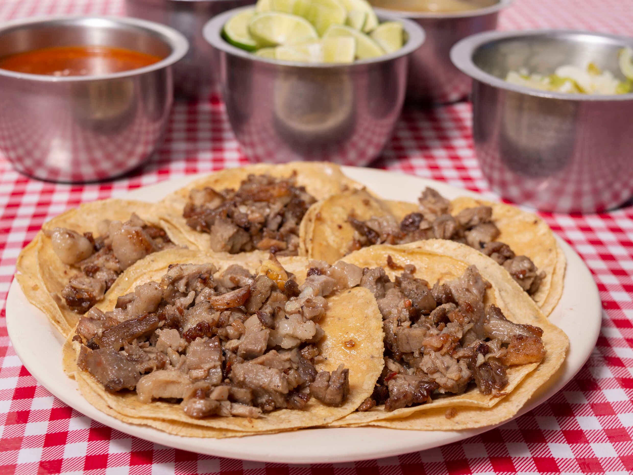 Taco de Suadero Tortilla Maíz