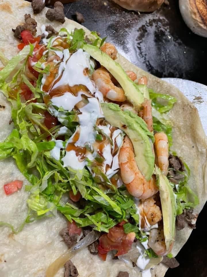 Burrito con Camarón