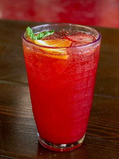 Limonada Mineral con Fresa