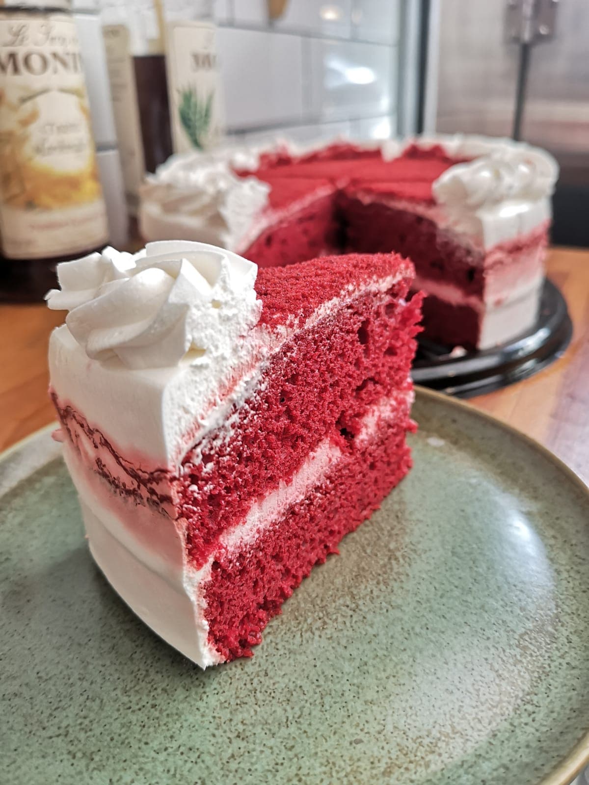 Torta red Velvet Porción