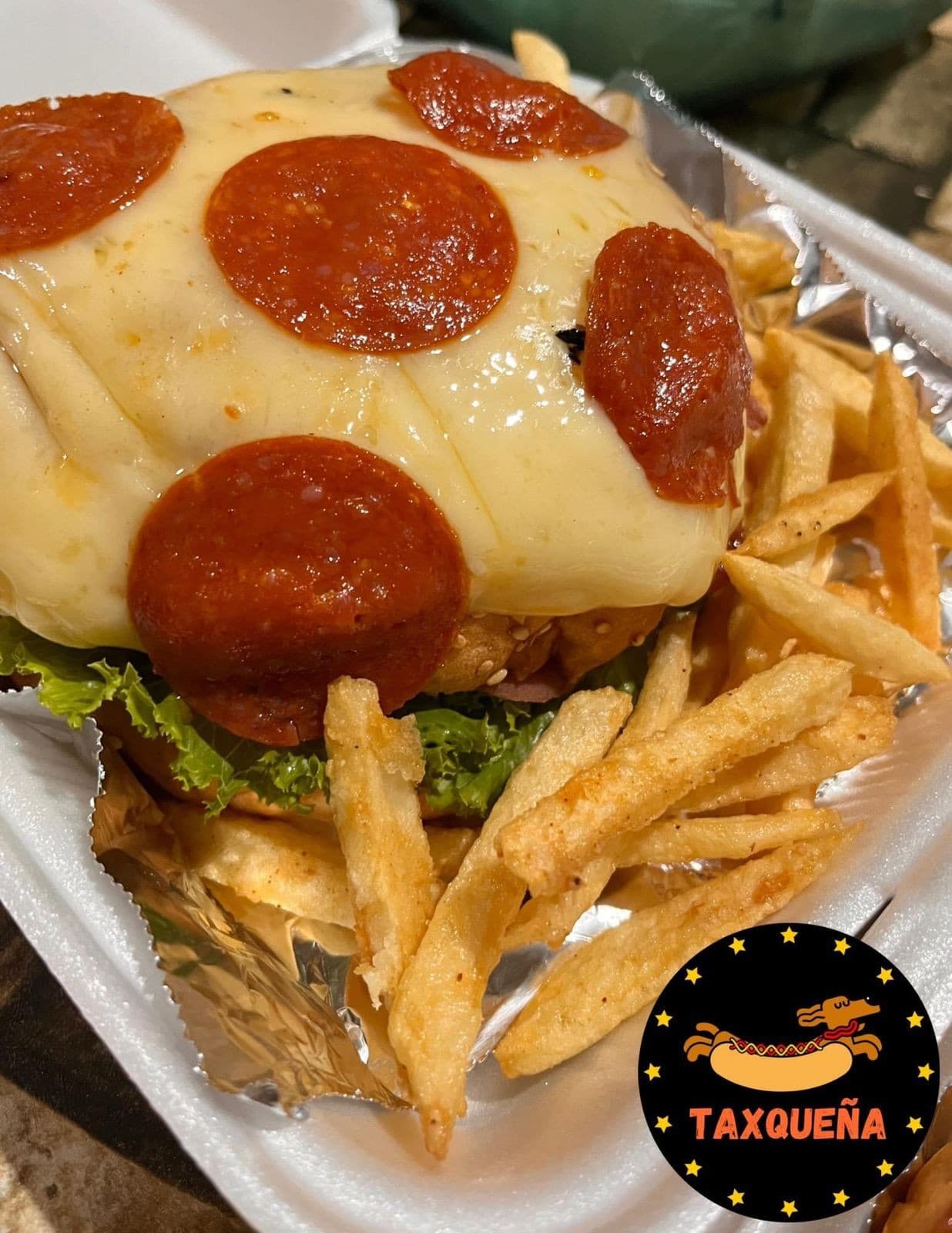 Hamburguesa Pizza Burger