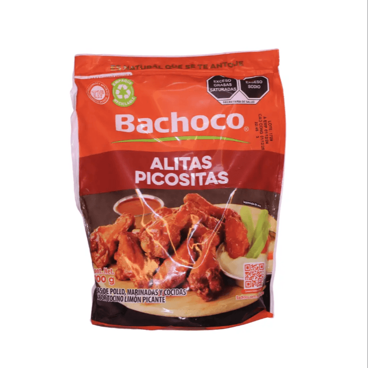 Bachoco Alitas Picosas de Pollo 700 grs