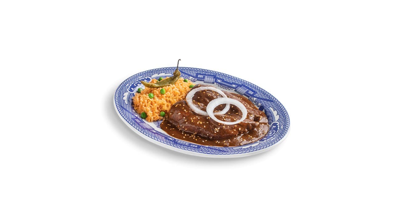 Pechuga de Pollo con Mole Poblano (180 g)