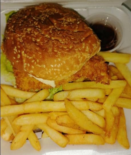 Combo HAMBURGUESA CRISPY BBQ