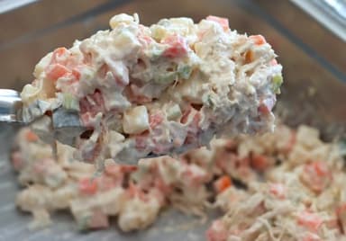 Platillo Ensalada de Pollo