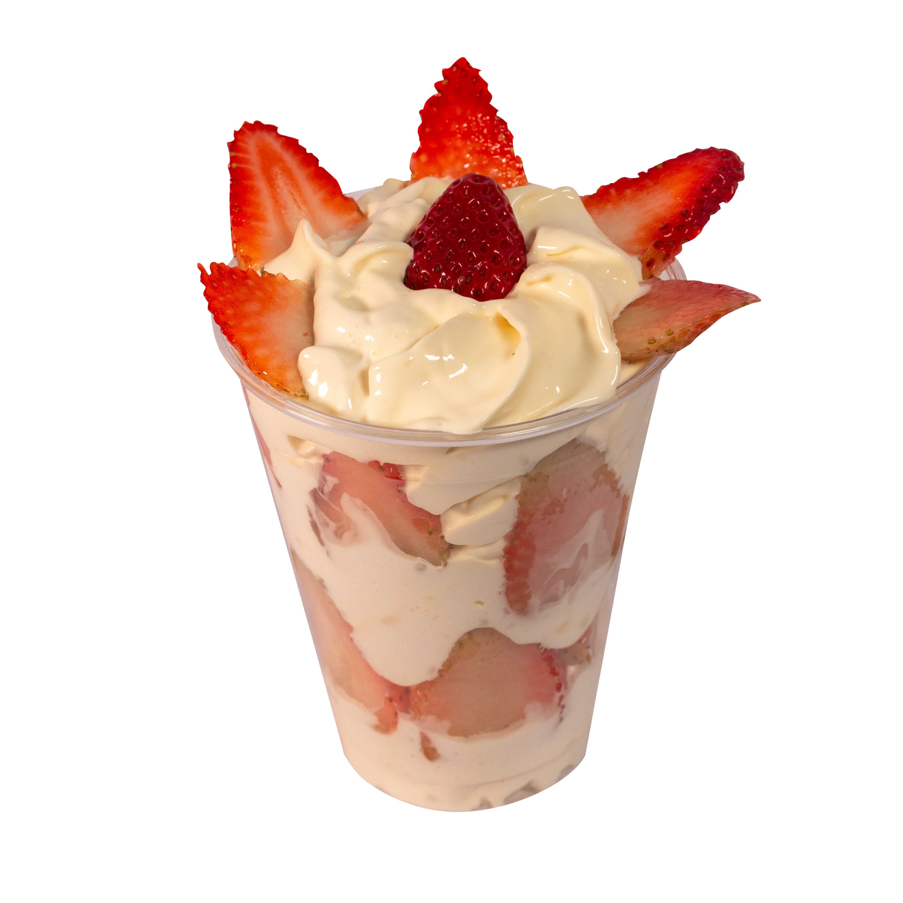 Fresas con Crema Sencillas 9 Oz