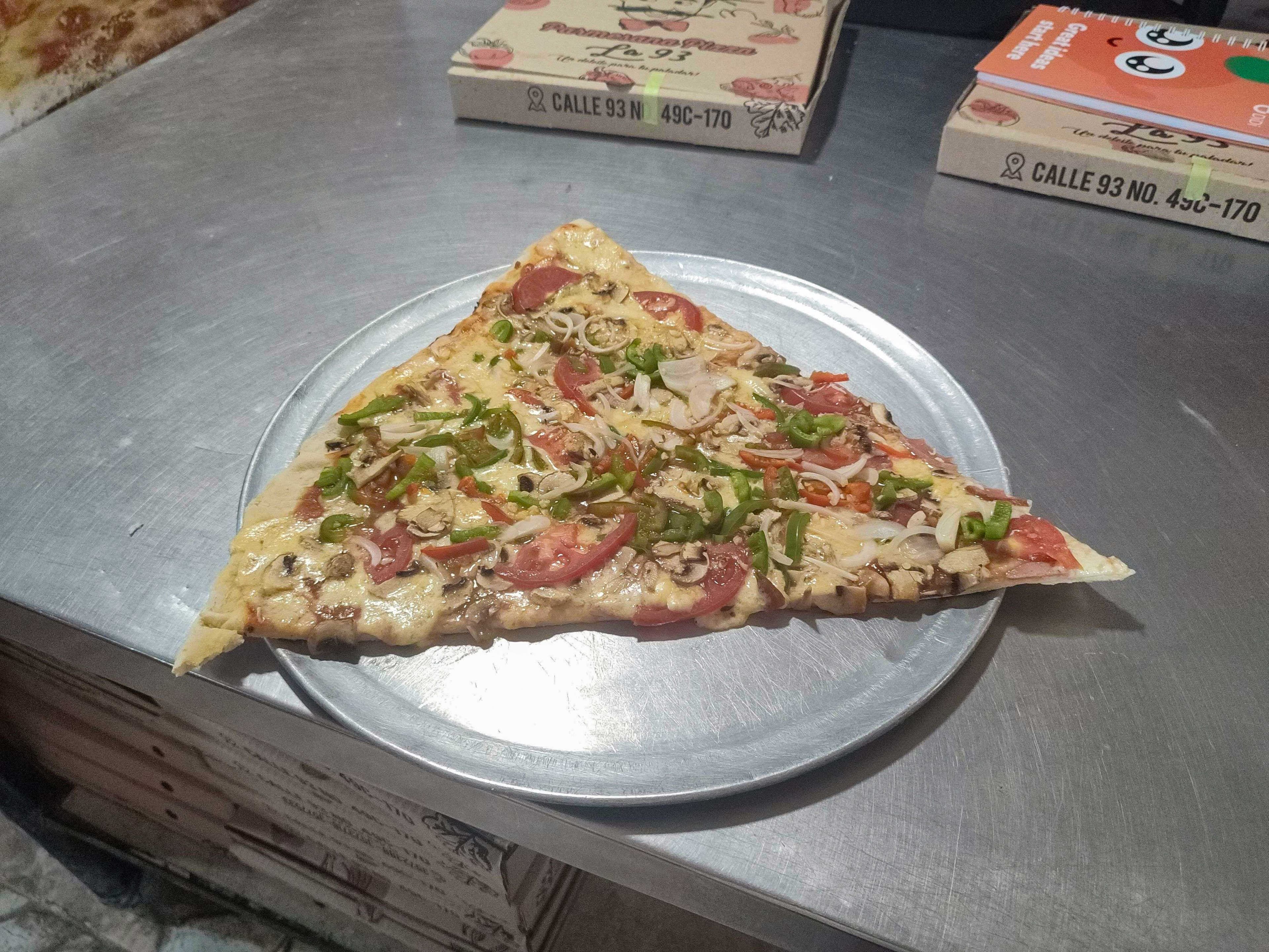 Pizza Vegetariana Porción