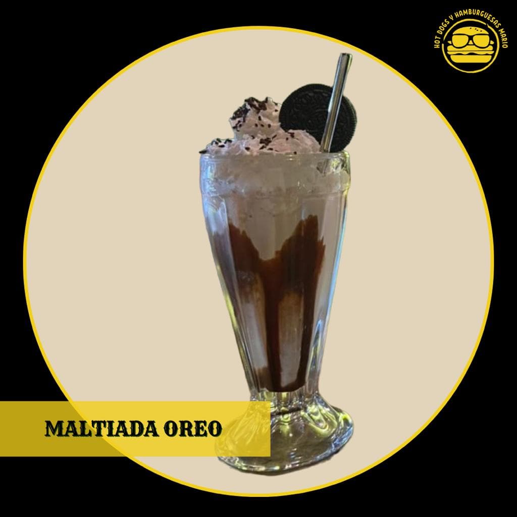 Malteada Oreo