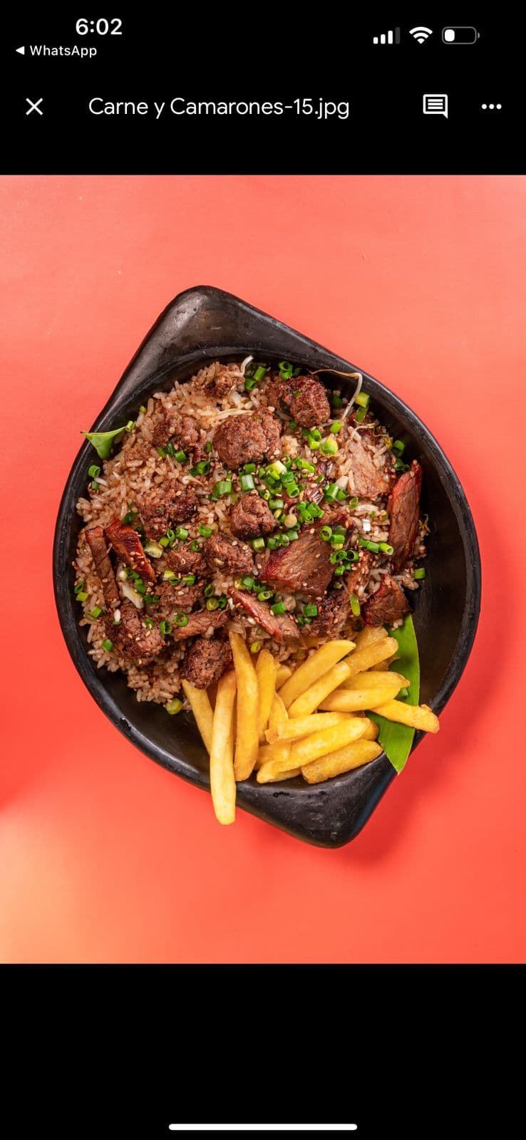 Arroz de Carne Mediano para 2 a 3 Personas