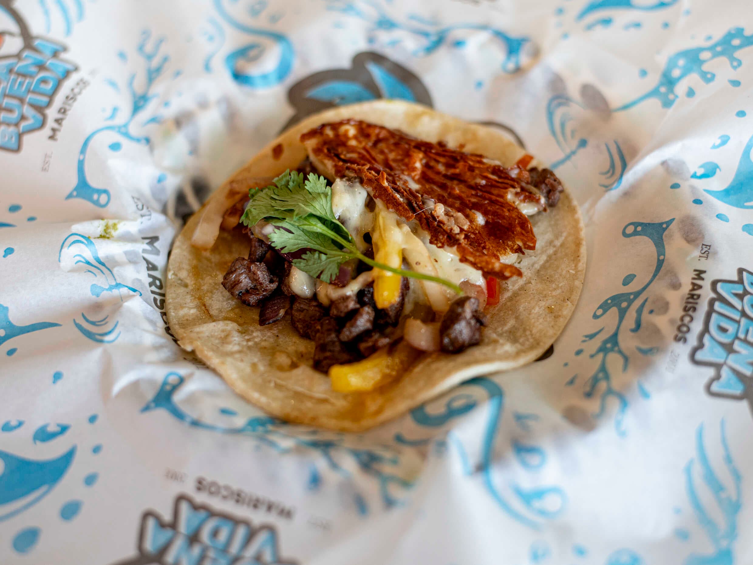 Taco de Arrachera