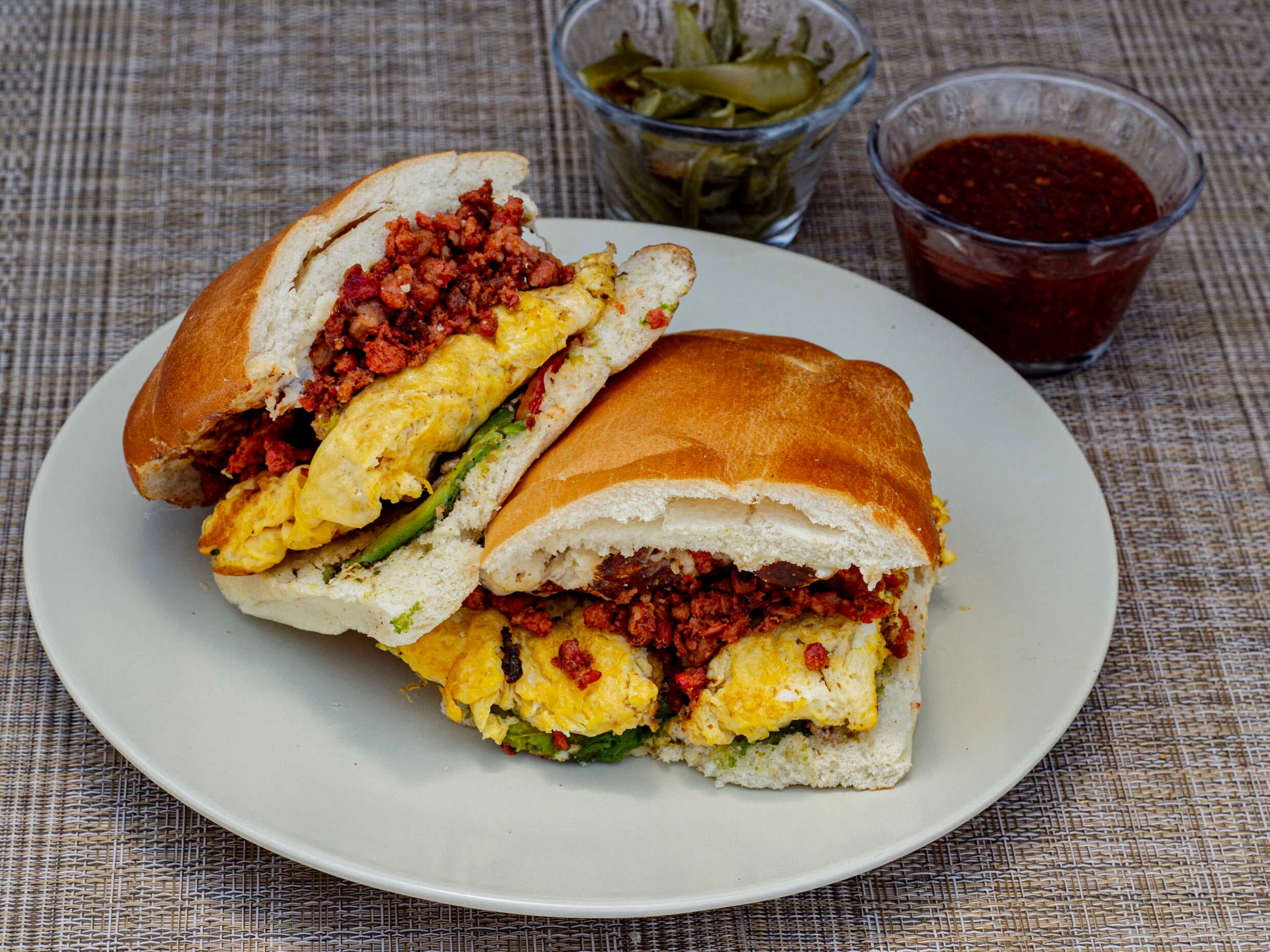 Torta de Chorizo con Huevo