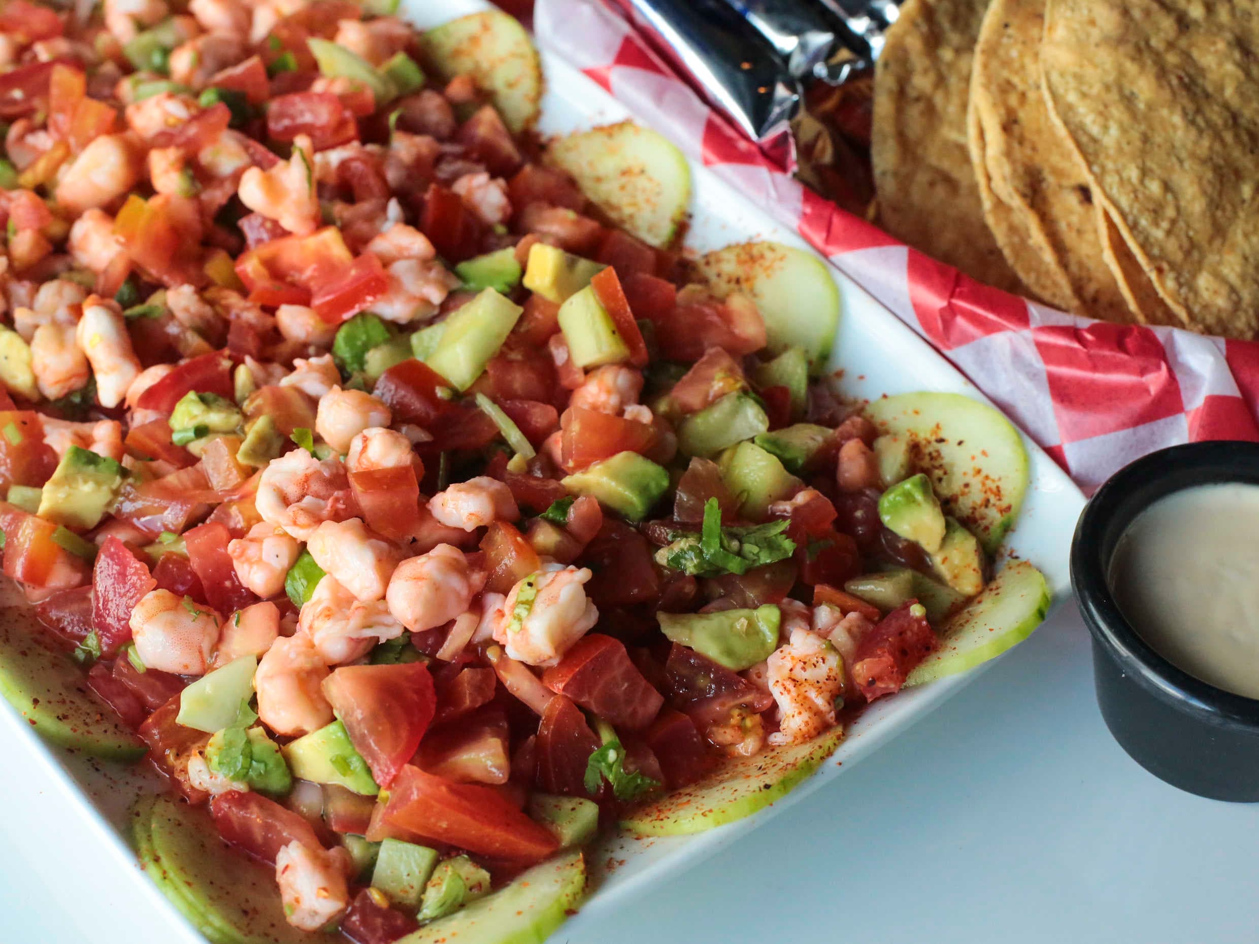 Ceviche de camarón