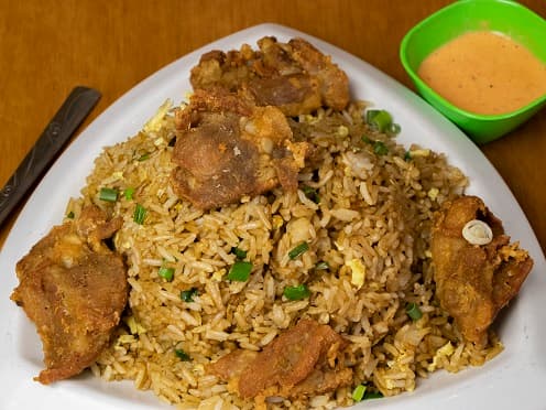 Chaufa con Pollo en Trozos Personal