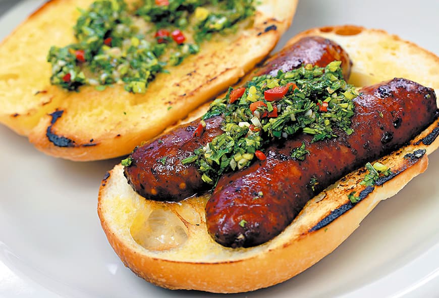 Choripan sencillo