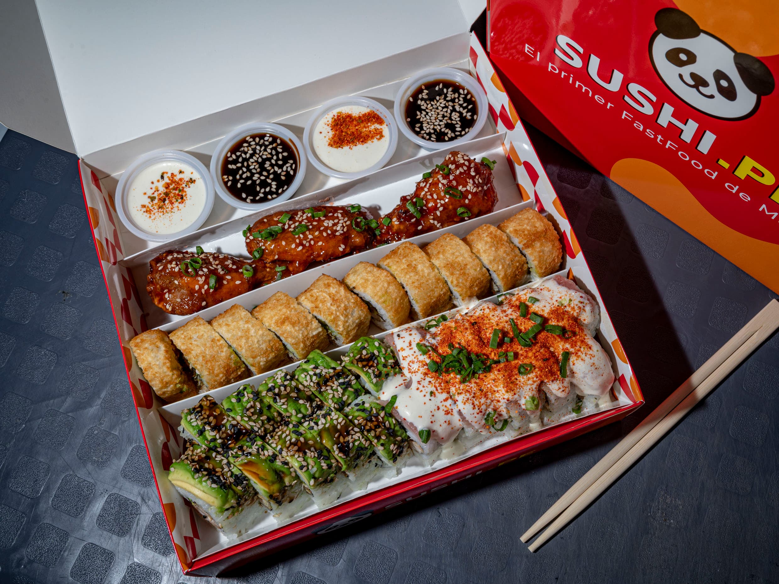 Combo para 2: 36 makis + Pepsi 350ml