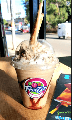 Frappé de Mazapán