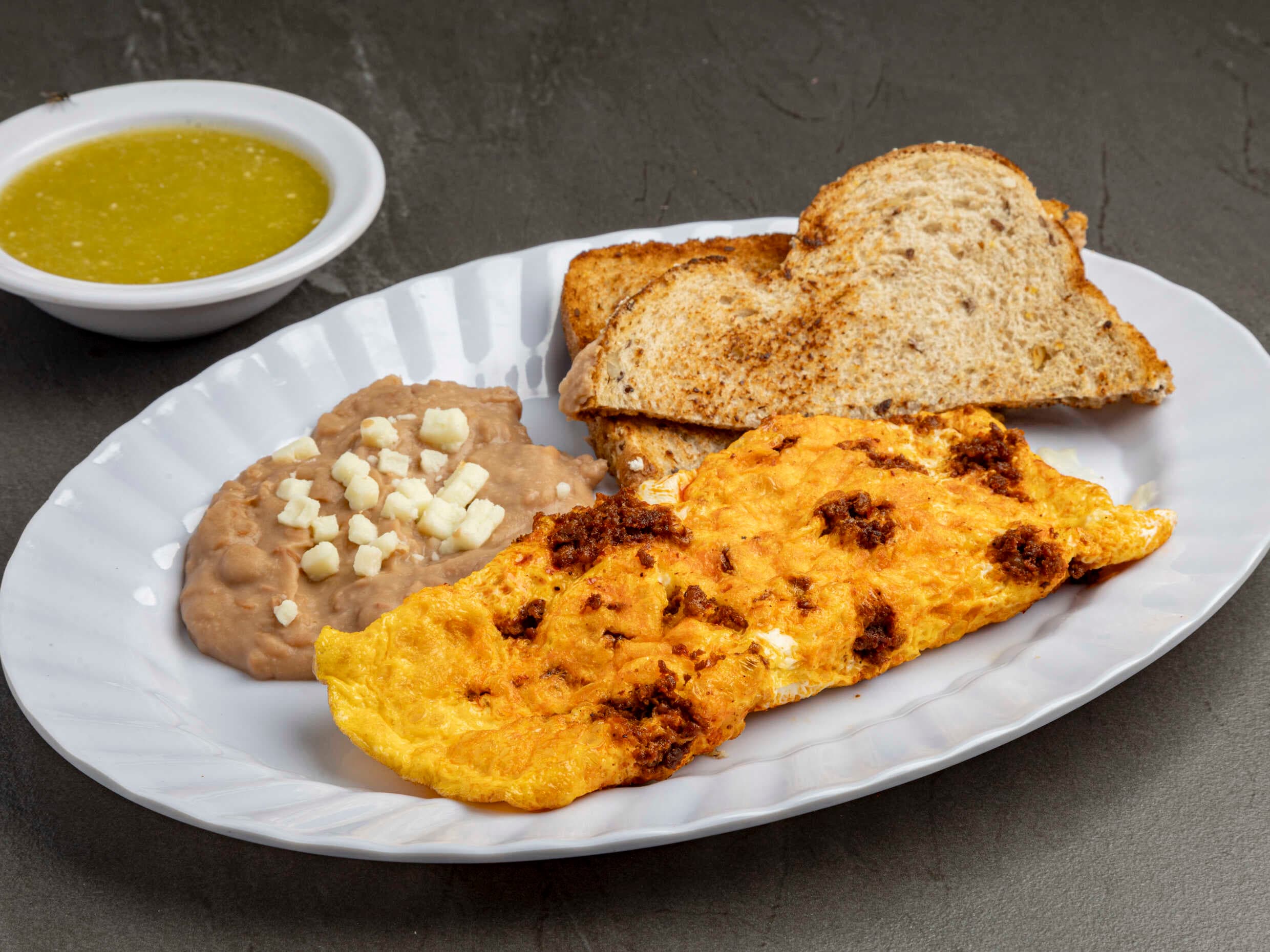 Omellet con Chorizo