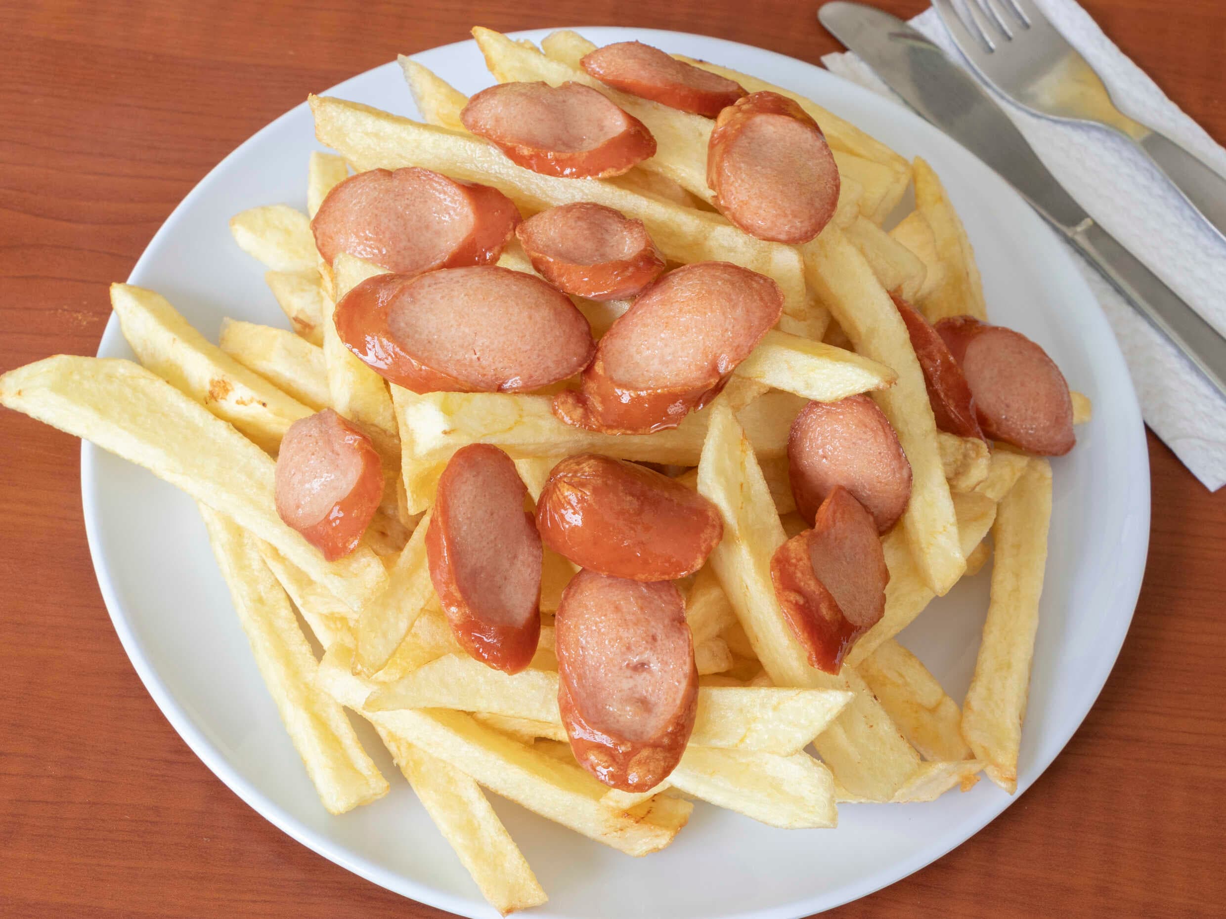 Salchipapa Tradicional