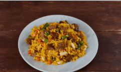 Arroz con Carne de Res