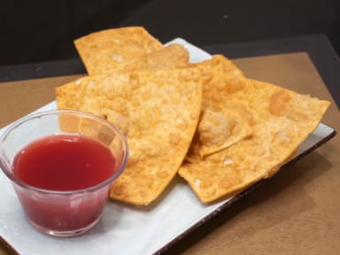 Wantan Frito de Pollo