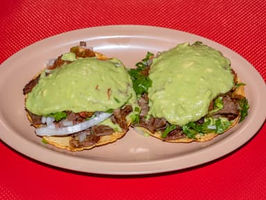 Tostada de Asada