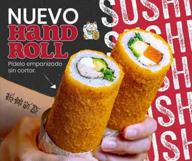 Hand roll de camaron