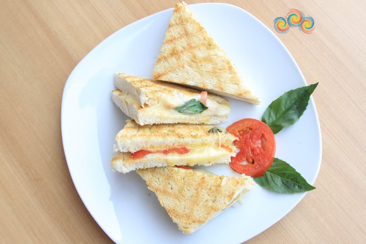 Sándwich Caprese