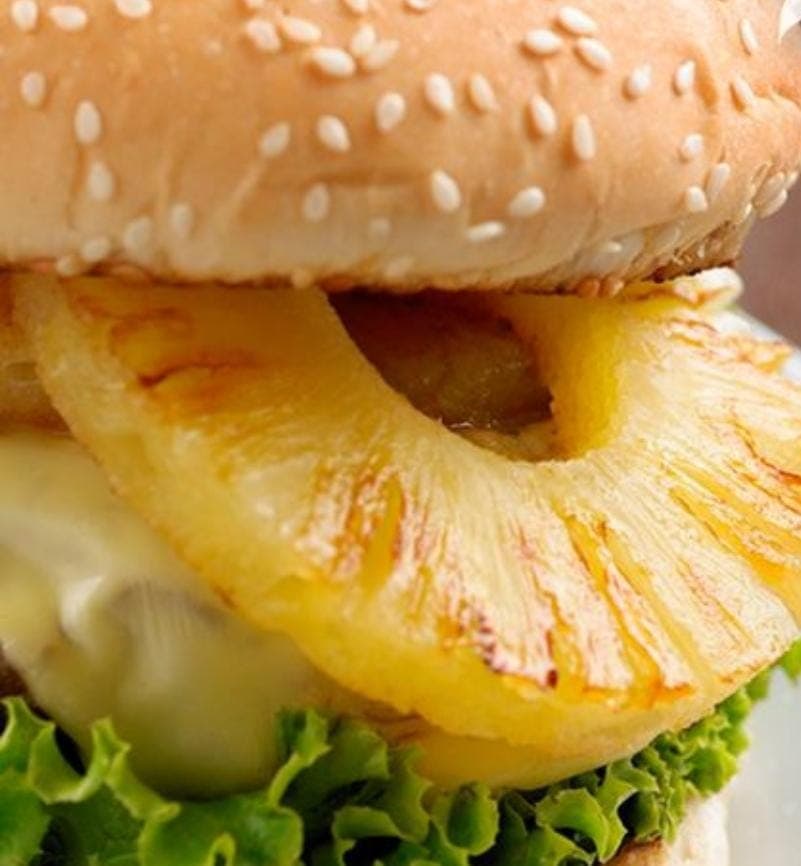 Combo Hamburguesa Hawaiana + Papas