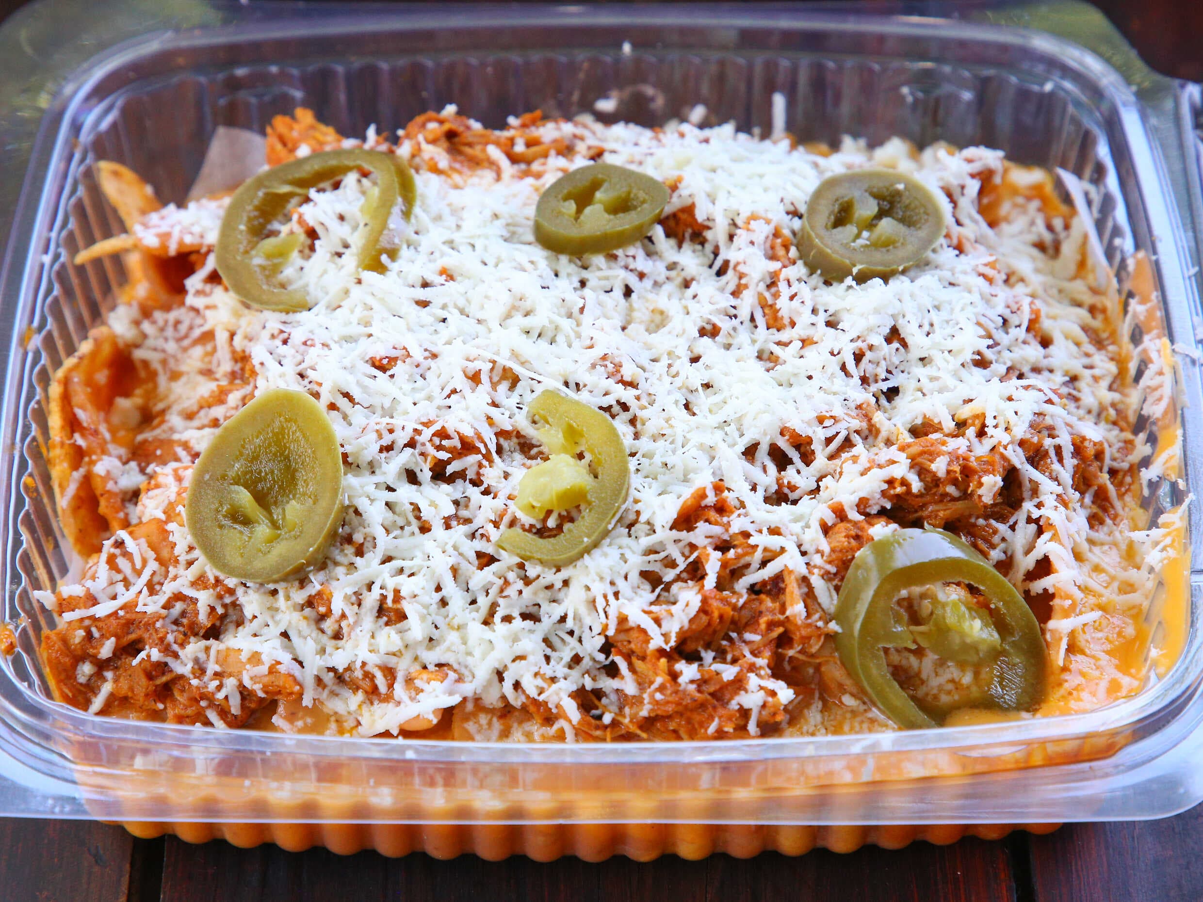 Nachos Medianos.