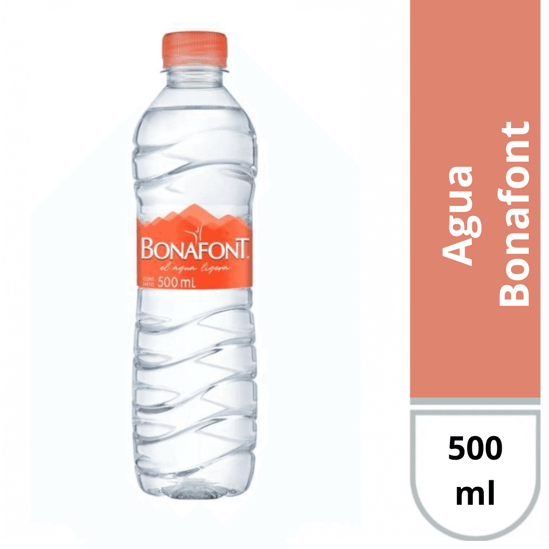 agua embotellada 500ml
