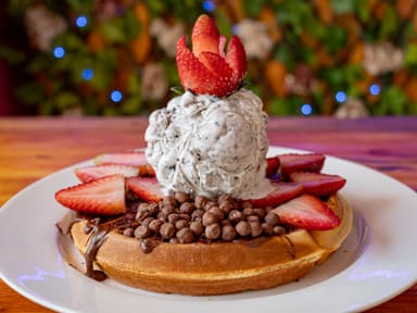 Waffles Chocofresas