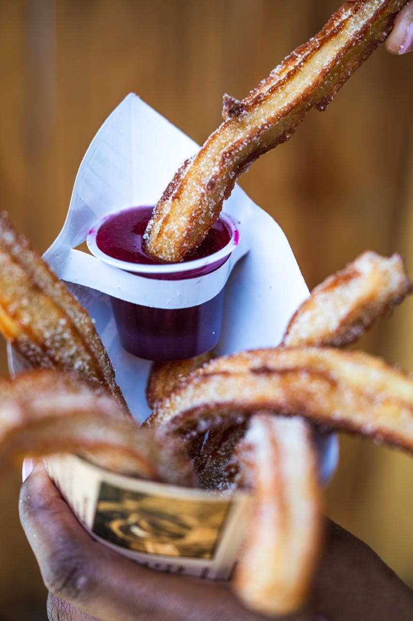 Churros Españoles Frutos Rojos