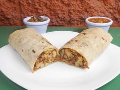 Burrito de Machaca con Verdura