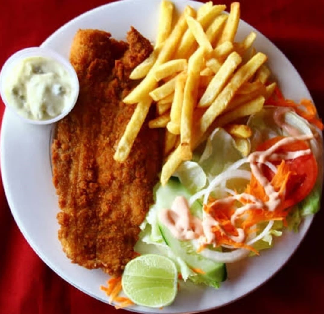 Filete de pescado empanizado