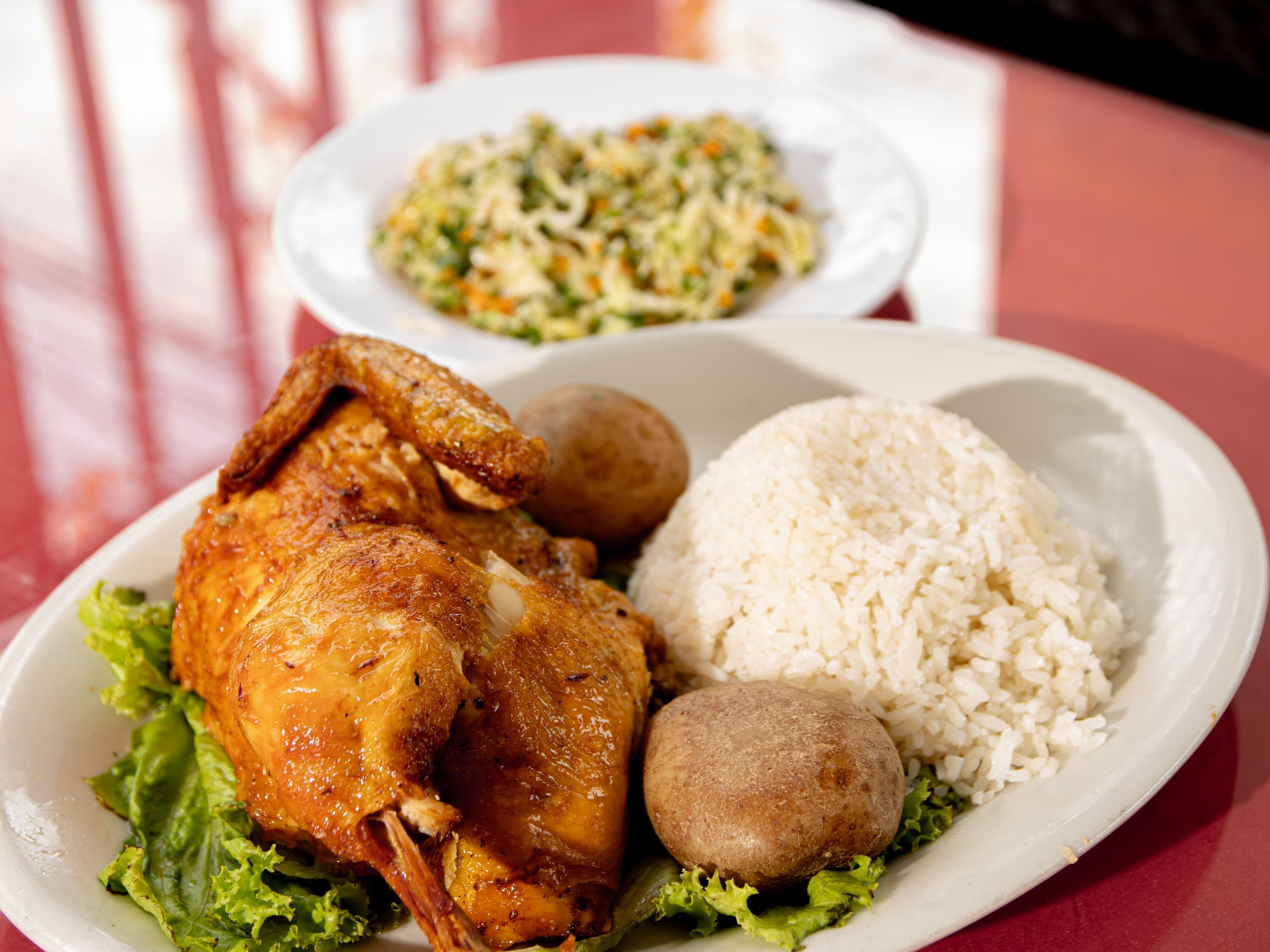Combo Medio Pollo Completo