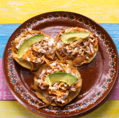 TOSTADAS DE POLLO