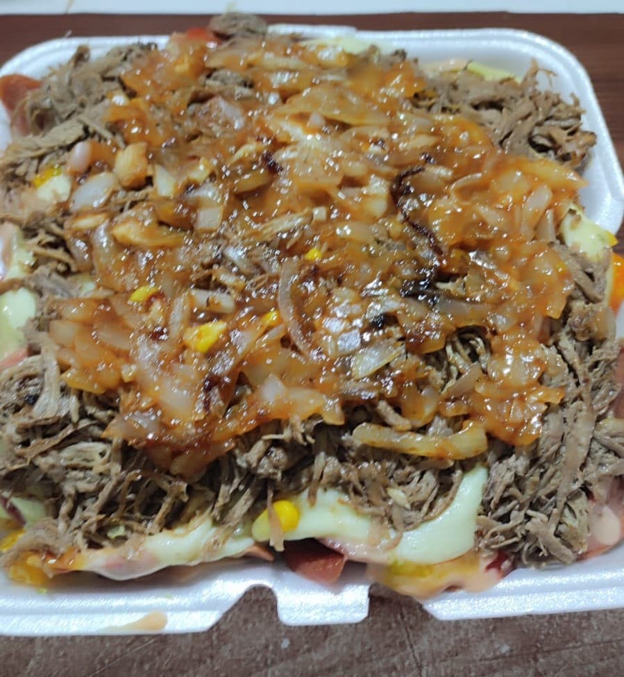 Salchipapa Super Carne