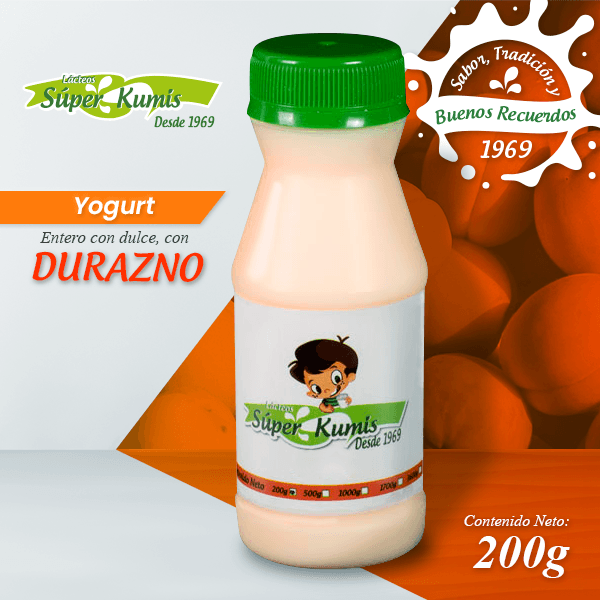 Yogurt  210 g Durazno