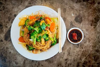 COMBO/Wontón/Dry Noodle con Costilla de Res😋