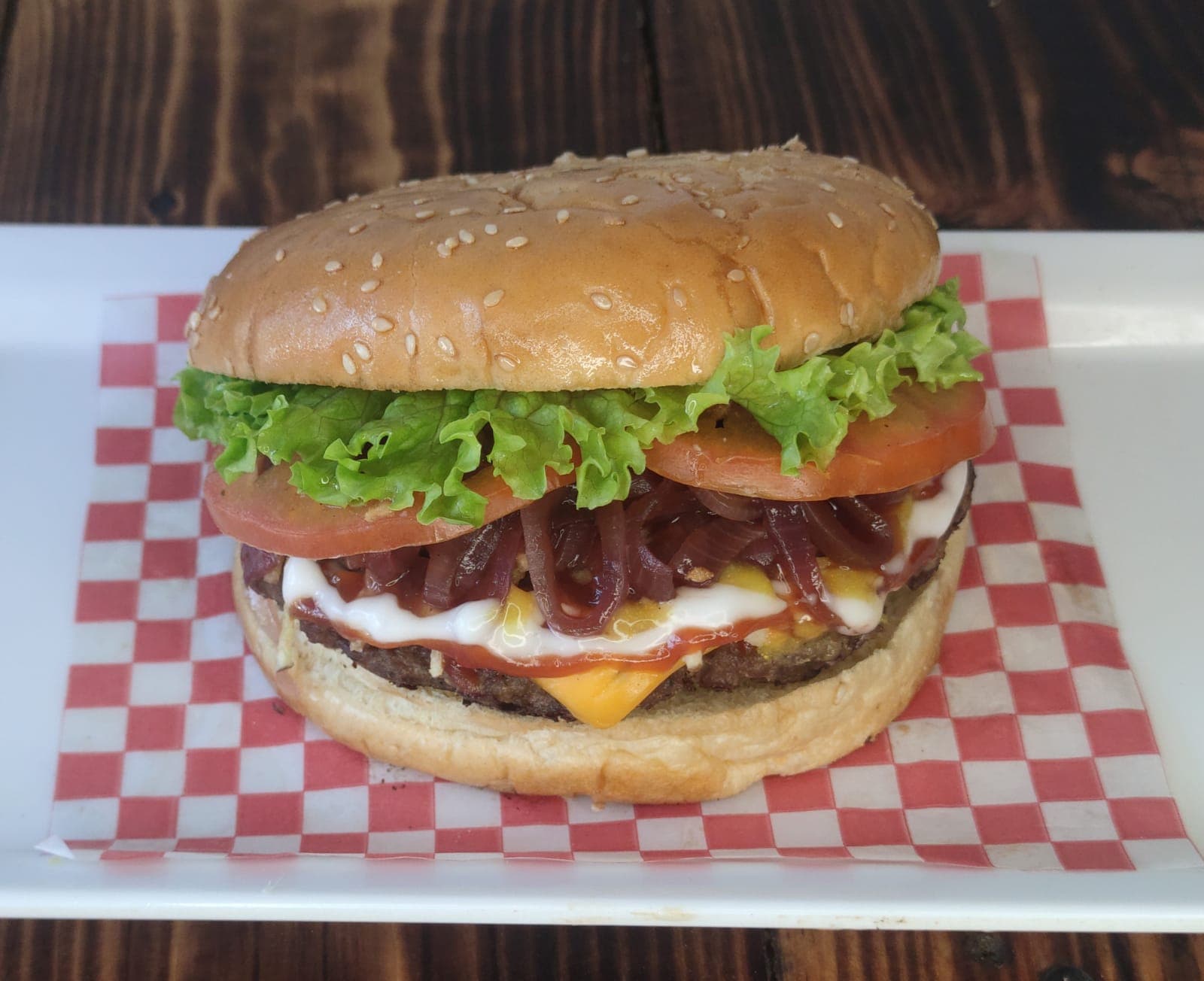 Burguer Caramelizada