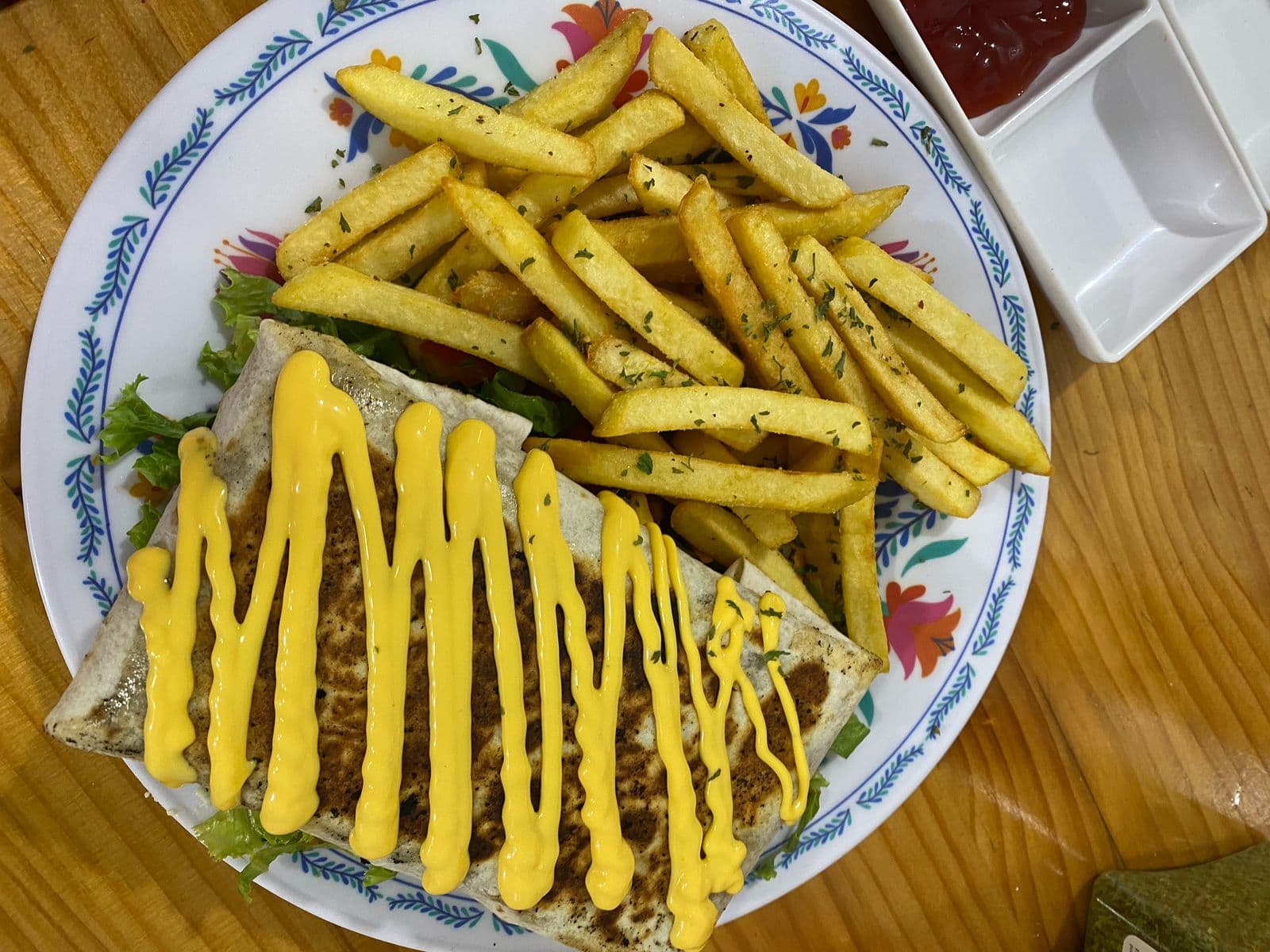 Burrito con Papas