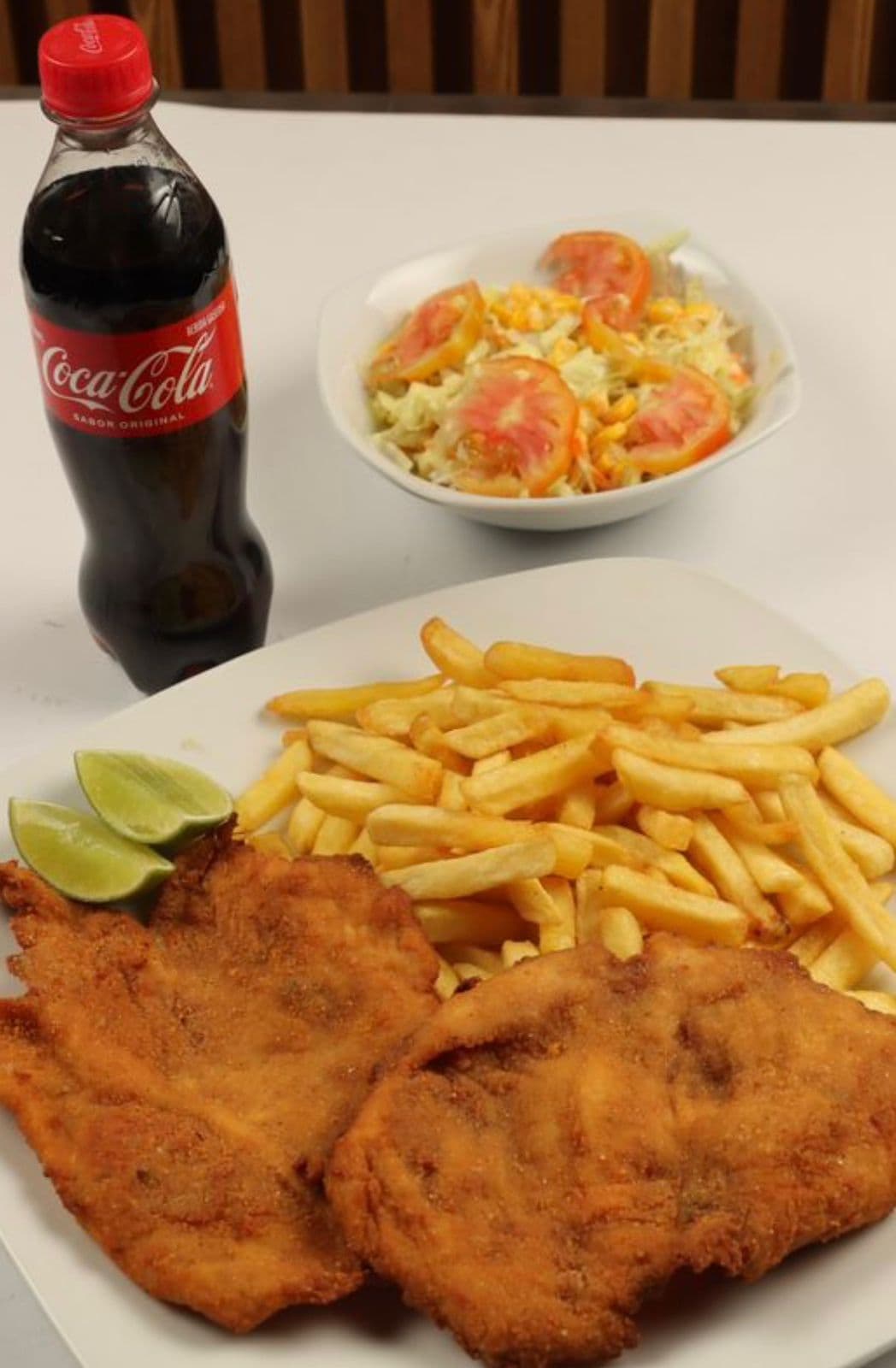 Combo Chuleta de 100g + Papas + Bebida 250 ML