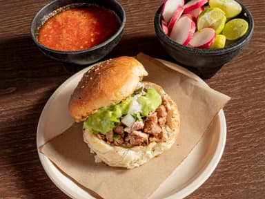 Cemita de asada